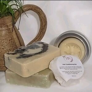 Skin Care - 2 Soap, 1 Hair Conditioner Bar & 1 Lotion Bar